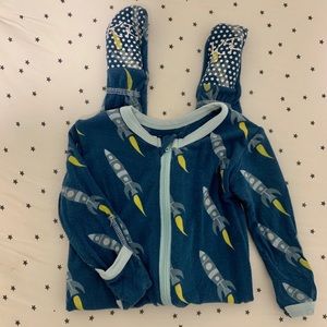 Kickee pants 3-6 month rocketship sleeper